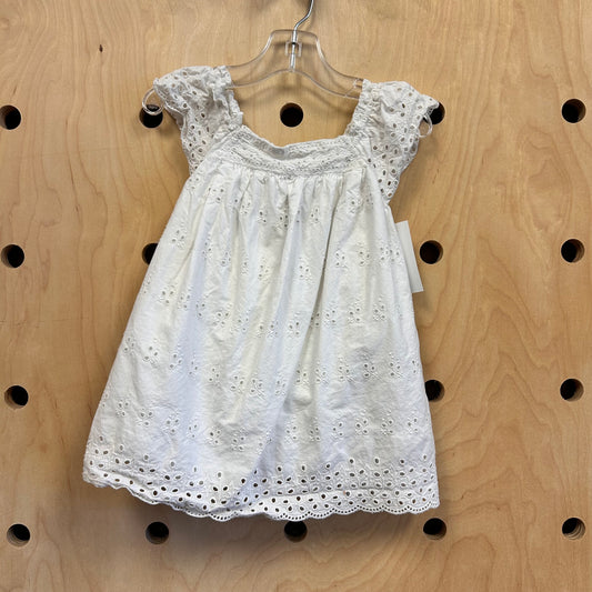 White Eyelet Dress/Bloomers