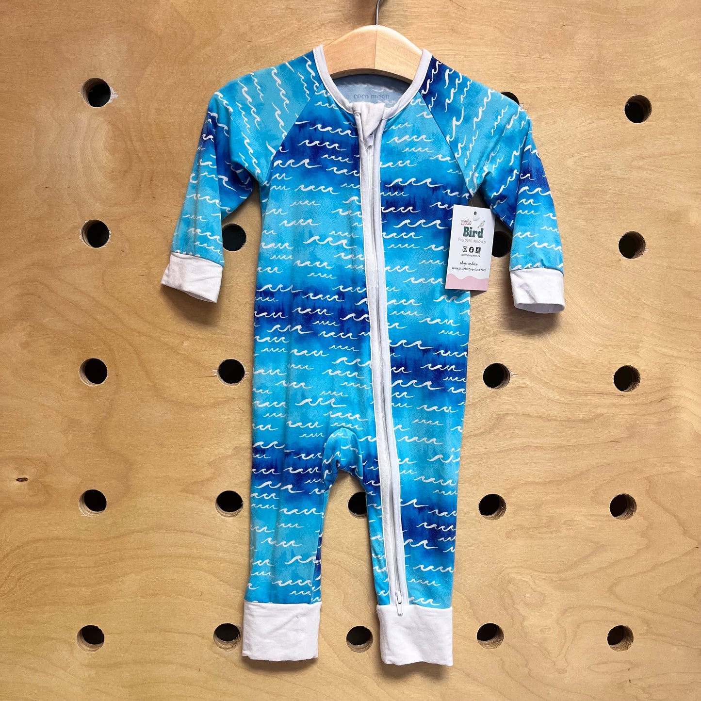Blue Waves Bamboo 2Way Zippy