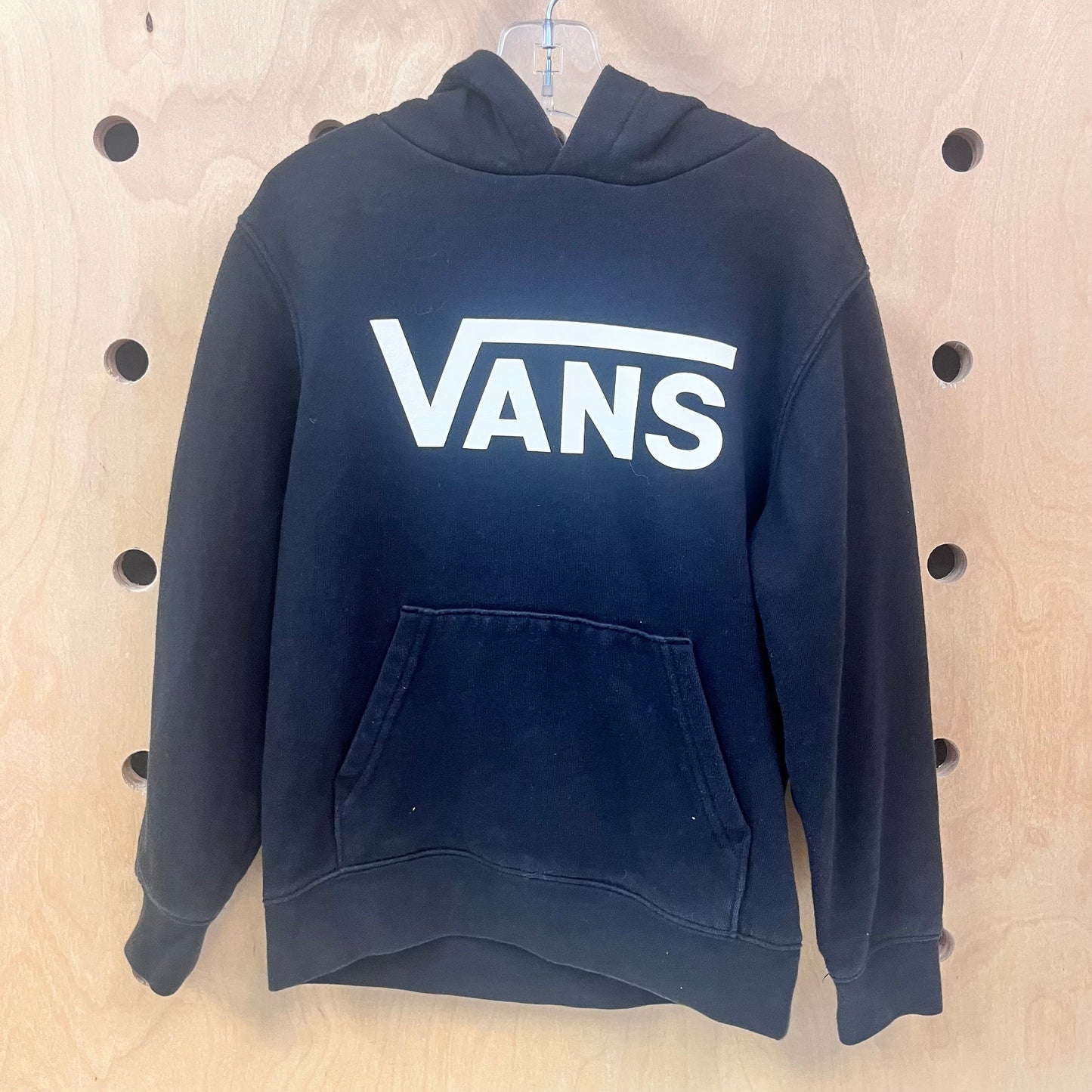 Black + Cream Logo Hoodie