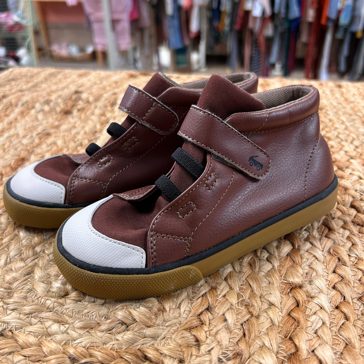 Brown Drew Hi Tops