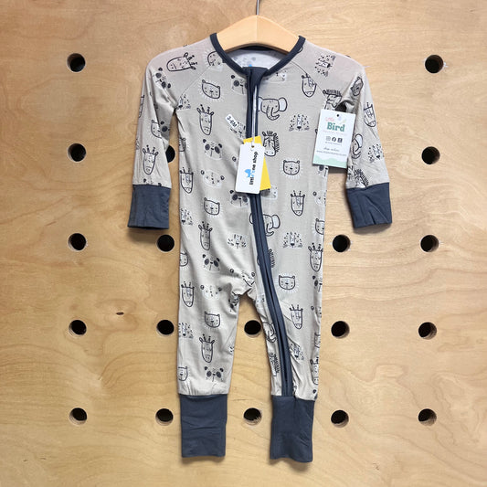 Bamboo Doodle Animals Sleeper NEW!