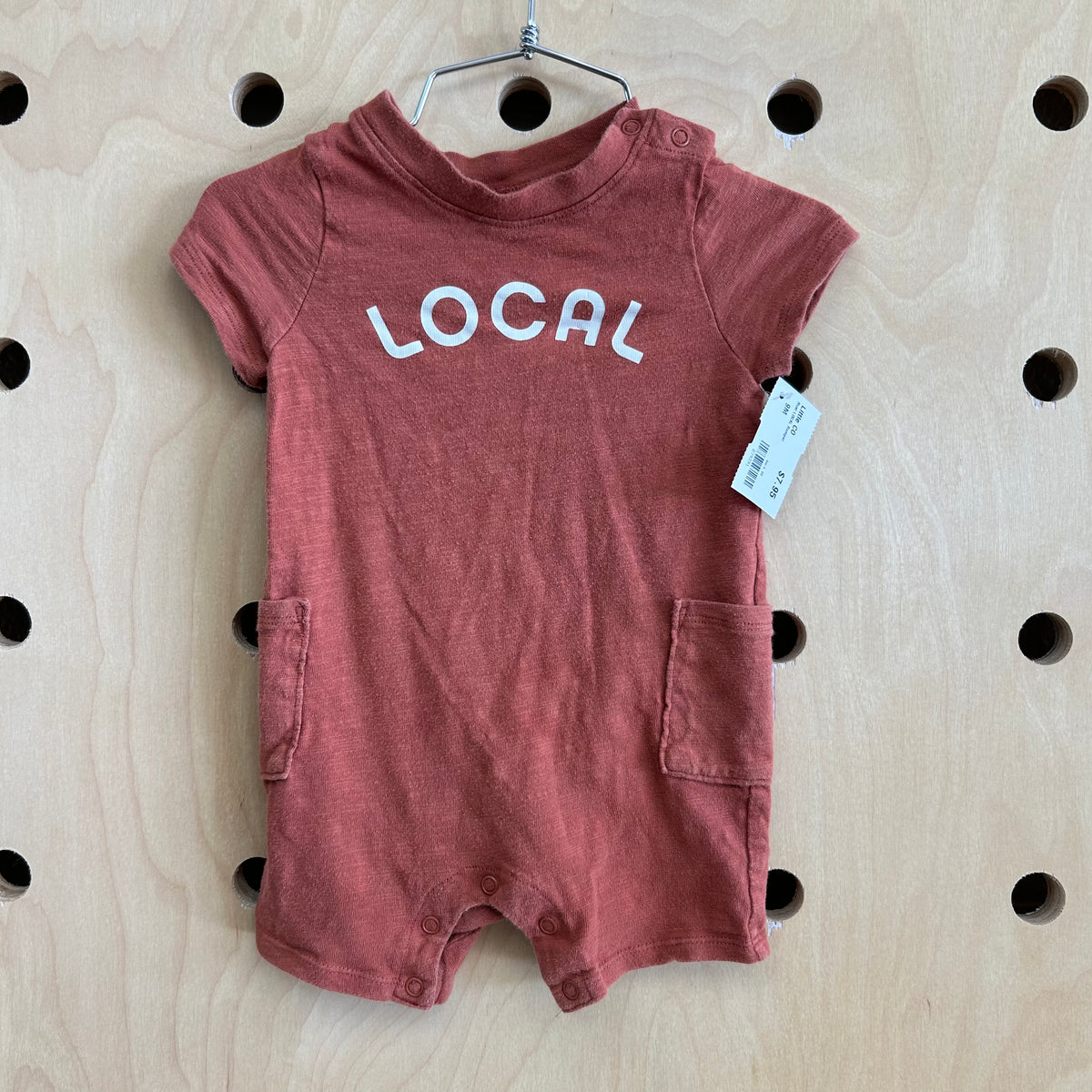 Rust LOCAL Romper