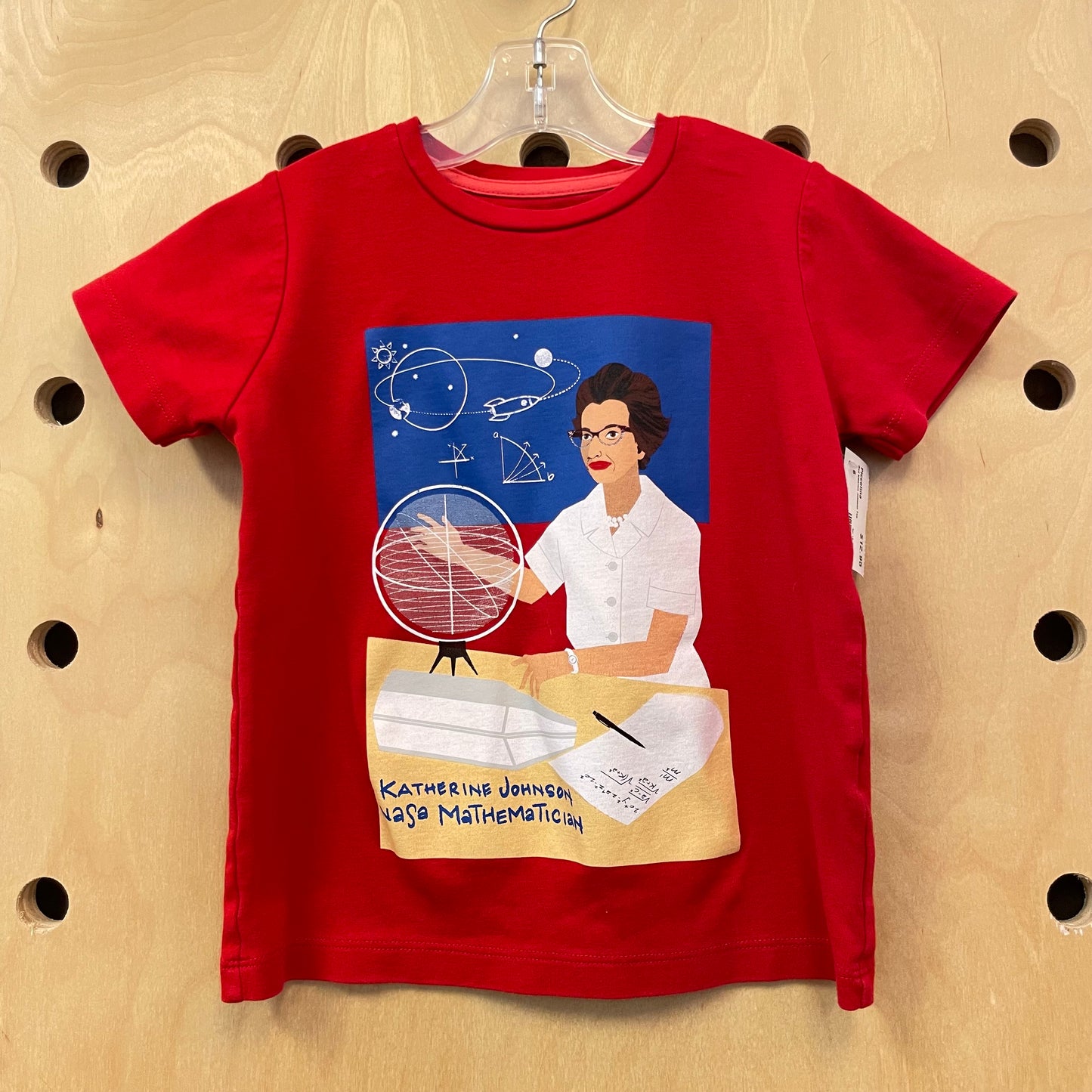 Red Katerine Johnson Tee