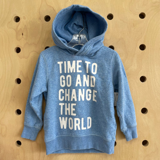 Blue Change the World Hoodie