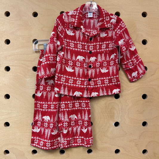 Red Holiday Pajamas