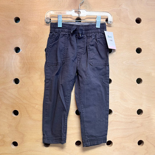 Grey Drawstring Joggers