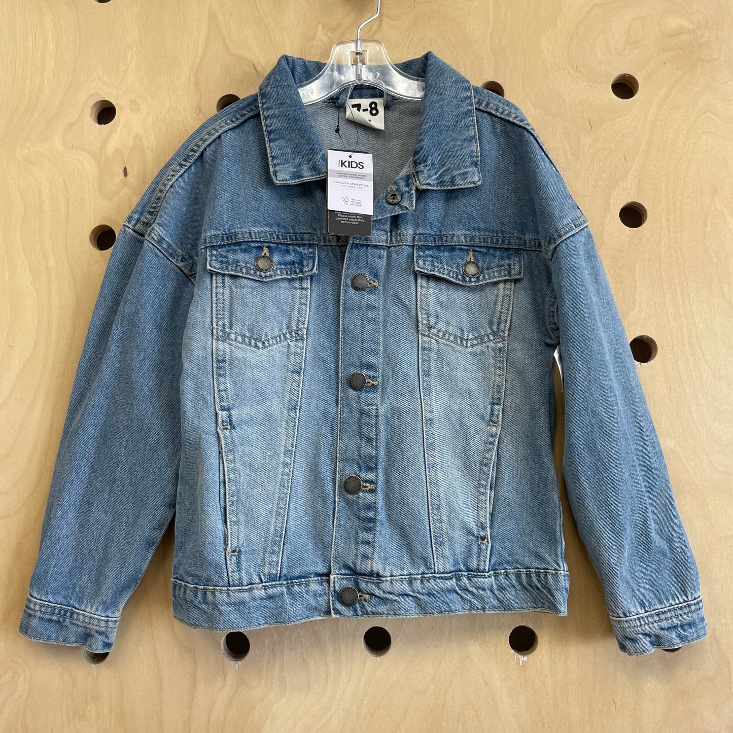 Snap Denim Jacket NEW!