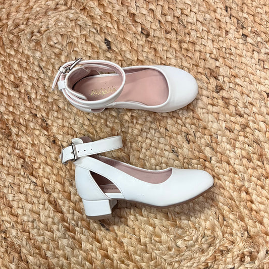 White Heeled Dress Shoes