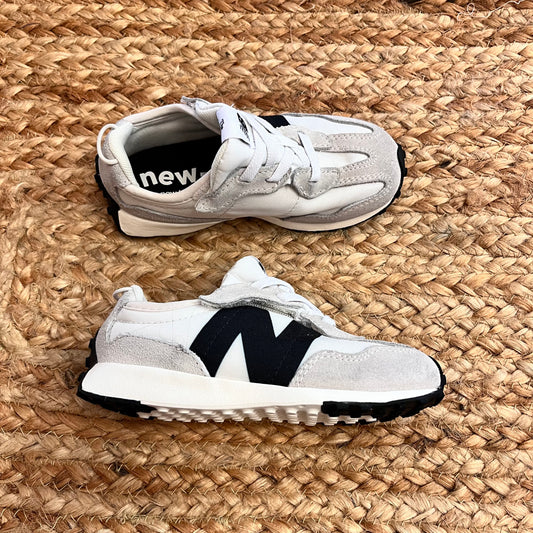 Black & Creme 327 Sneakers