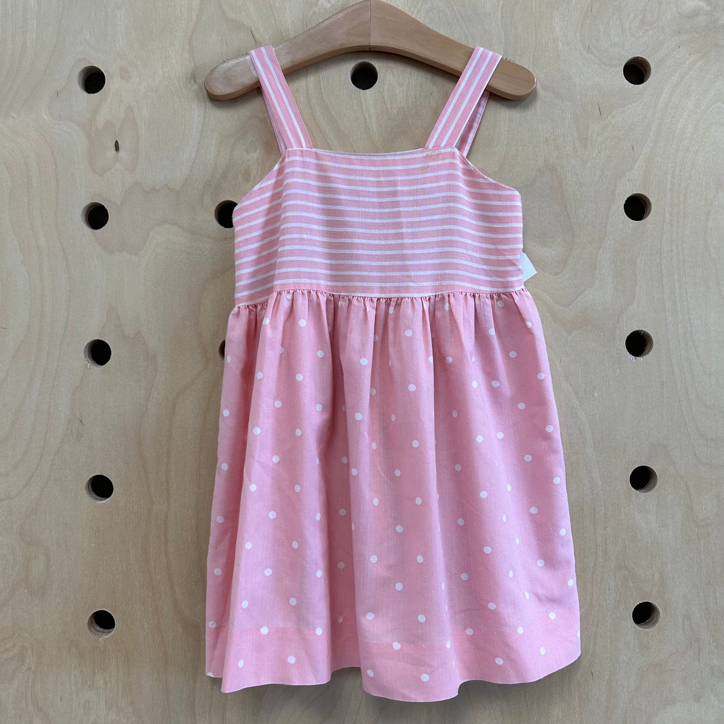 Pink Polka Dot Dress