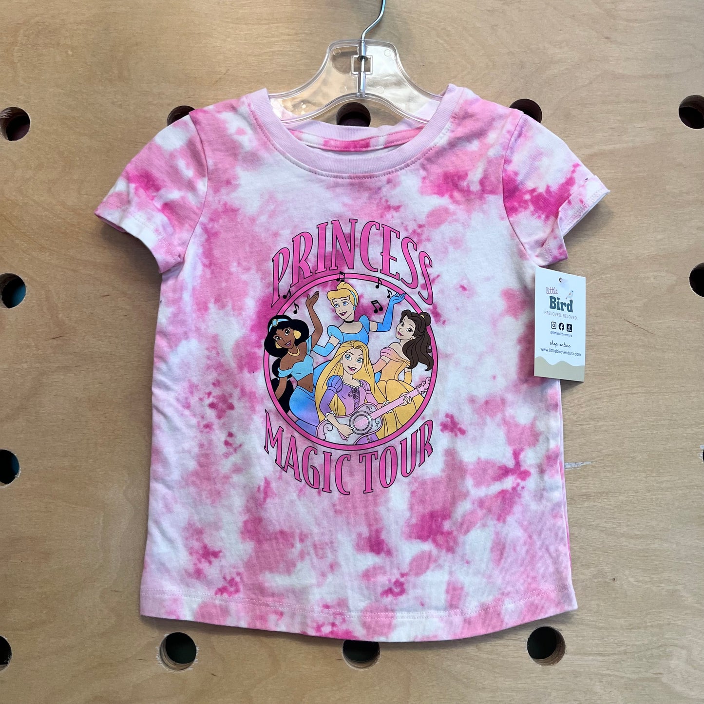 Pink 'Princess Magic Tour' Cotton Tee