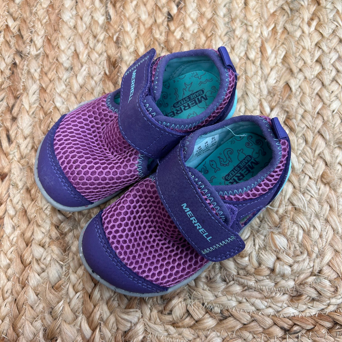 Purple Mesh Water Shoes
