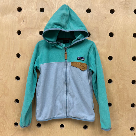 Micro D Snap-T Jacket Teal & Blue