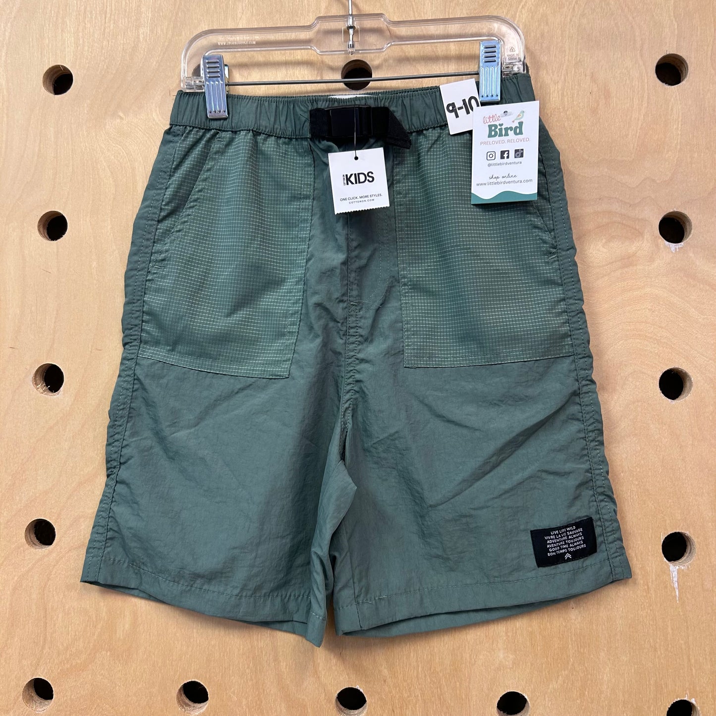 Green Quick Dry Shorts NEW!