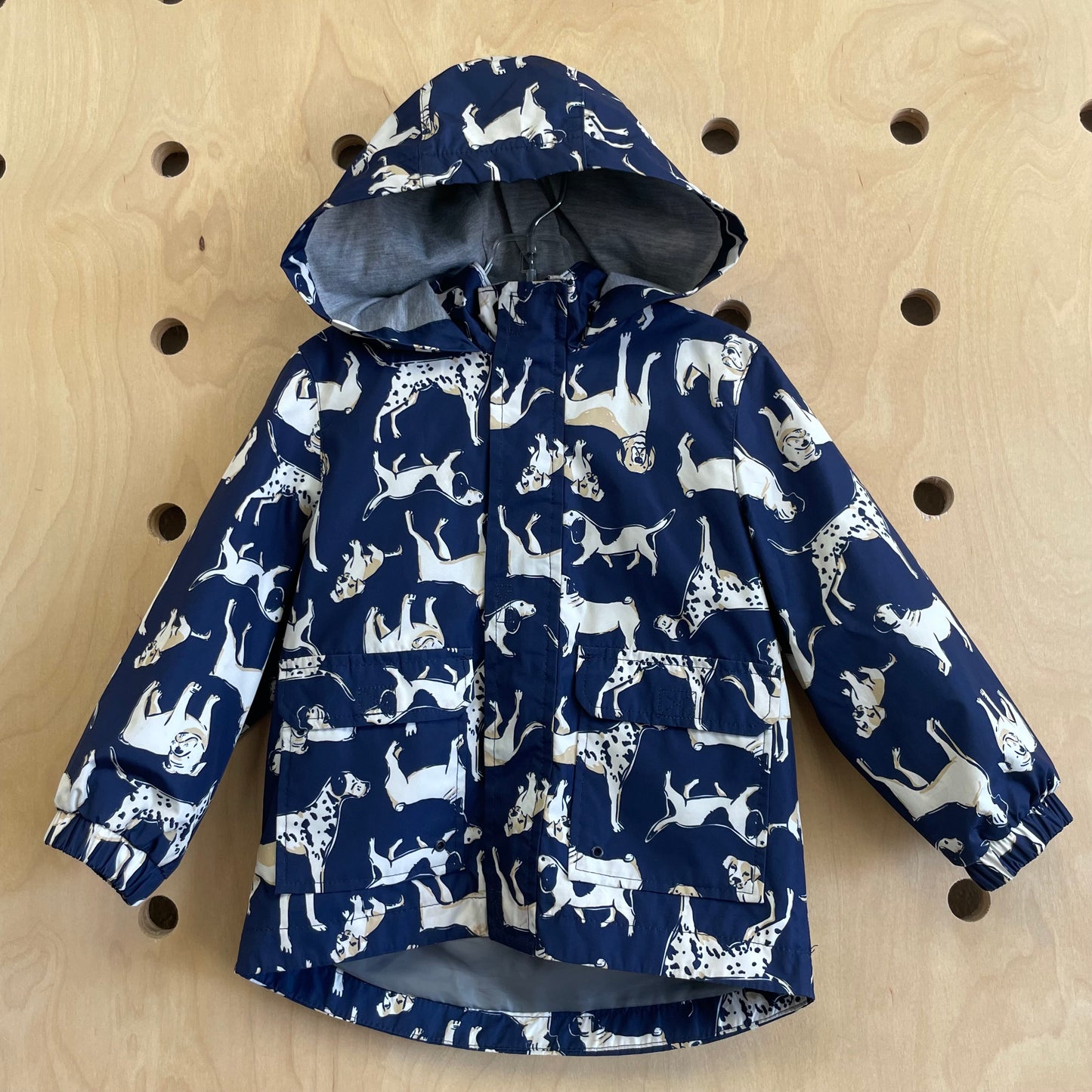 Blue Dogs Raincoat
