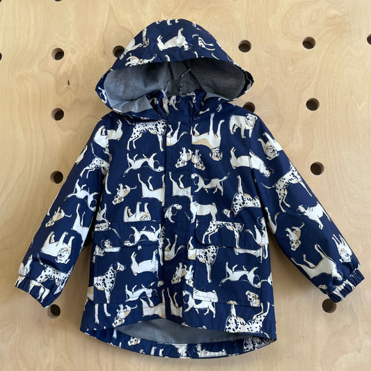 Blue Dogs Raincoat