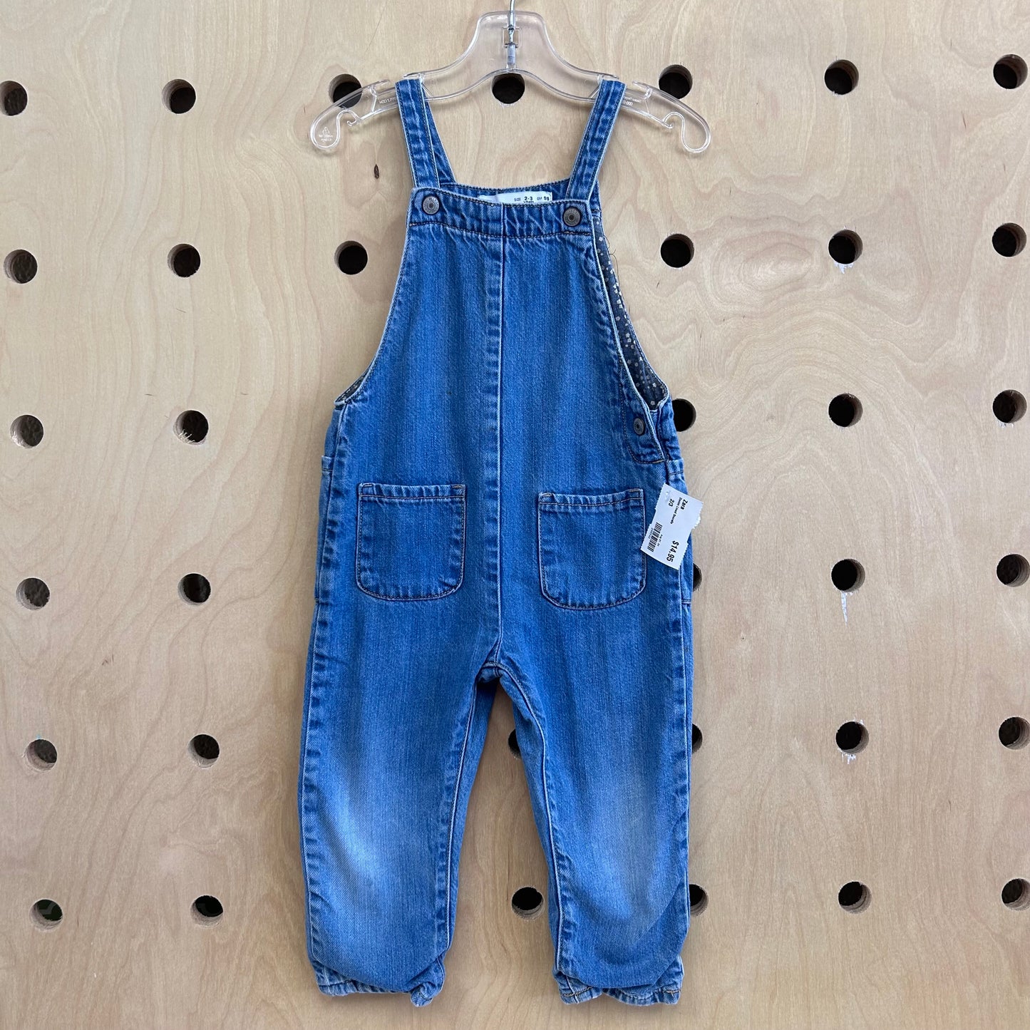 Denim Lined Overalls