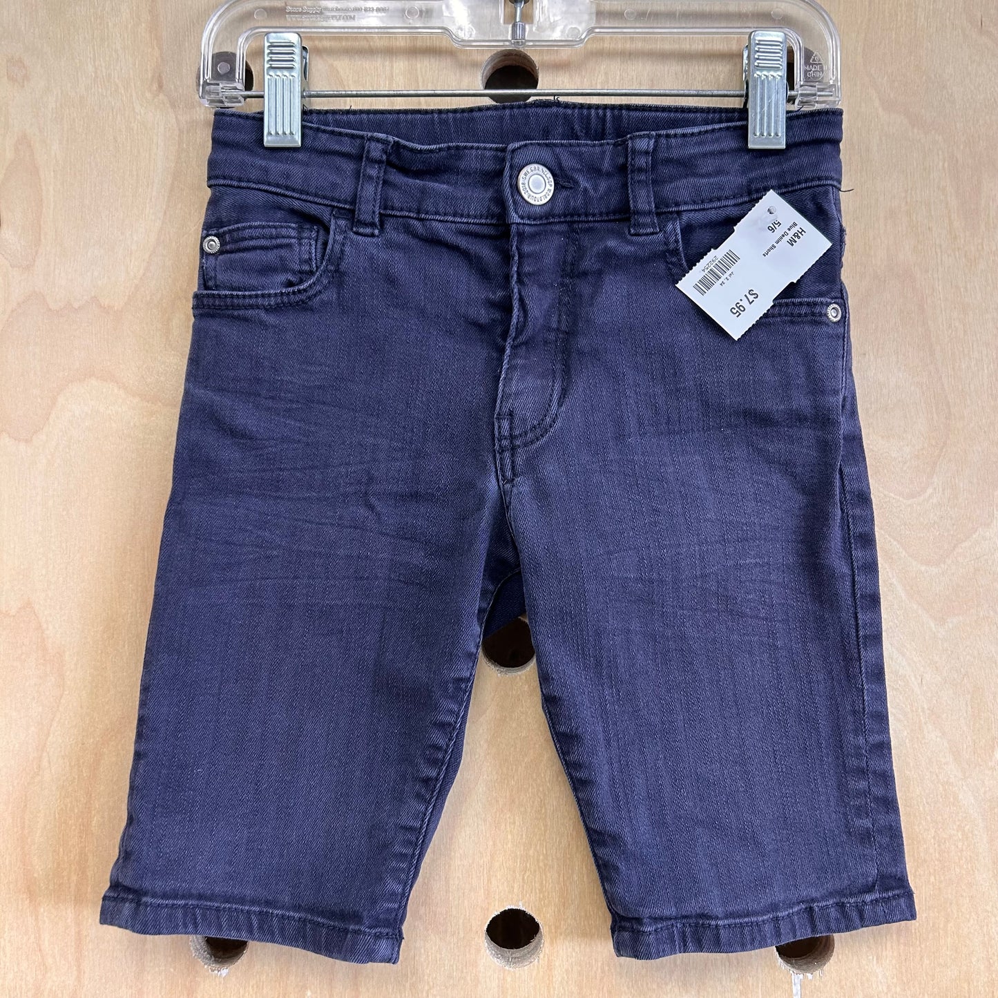 Blue Denim Shorts