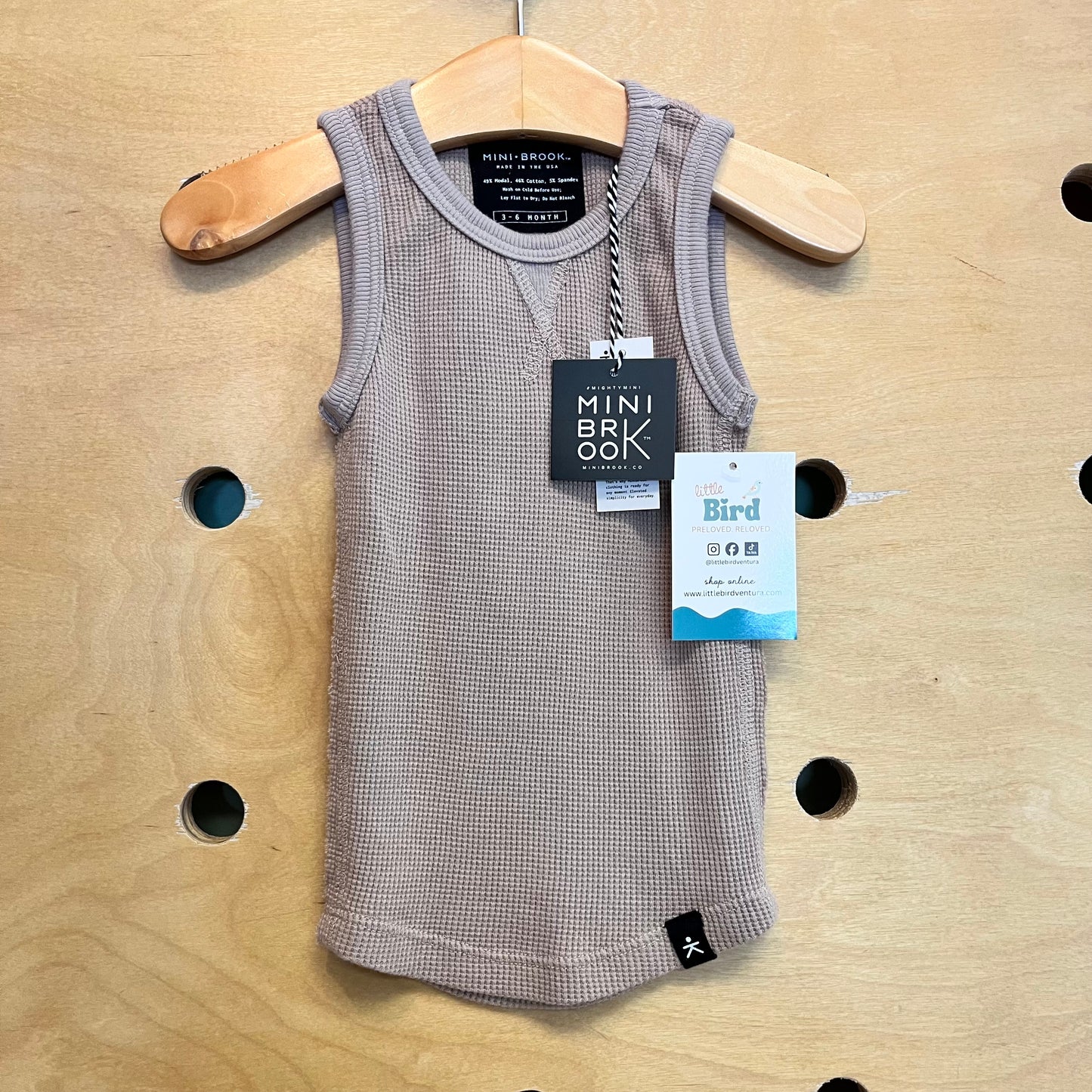 Clay Modal Cotton Blend Tank NEW!