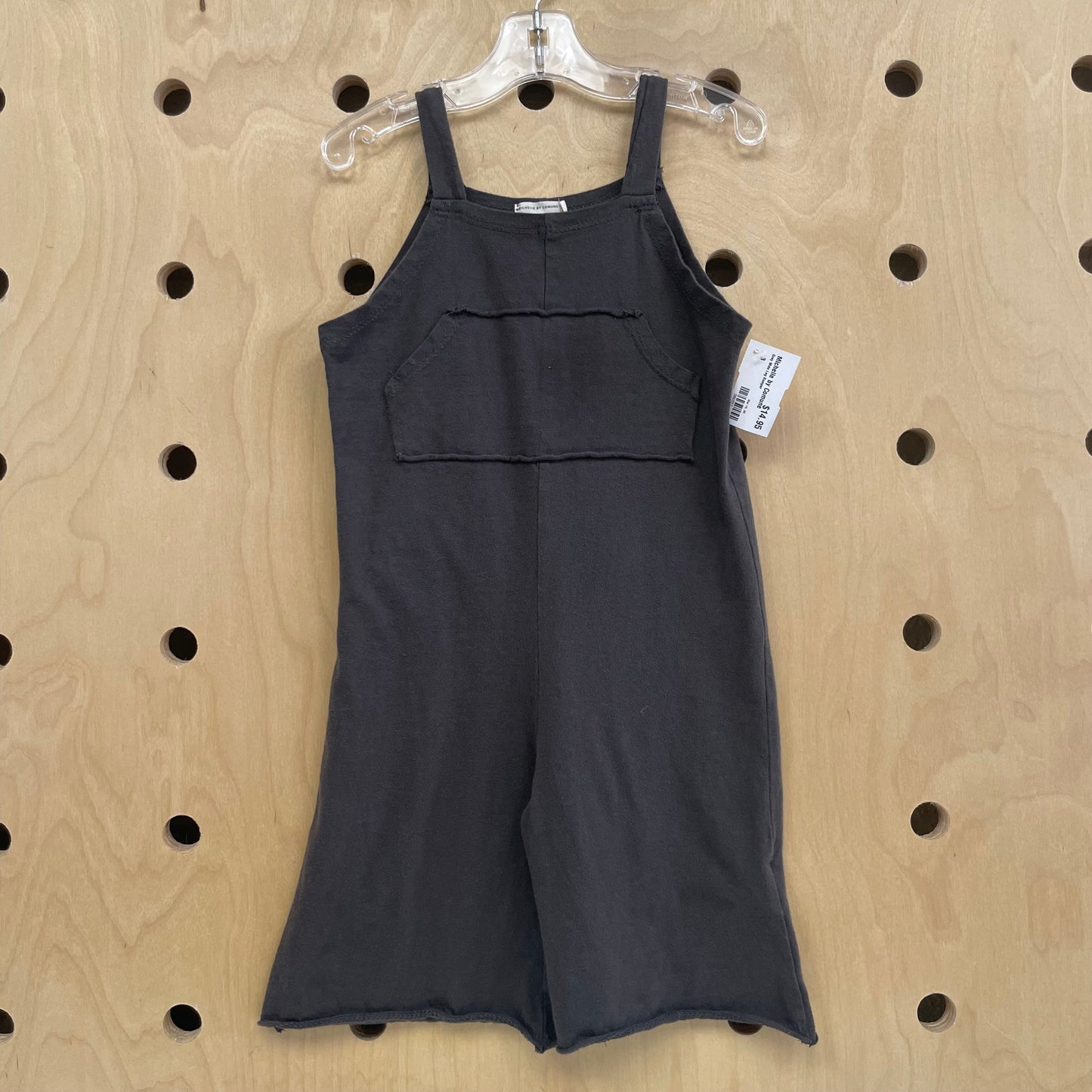 Grey Wide Leg Romper