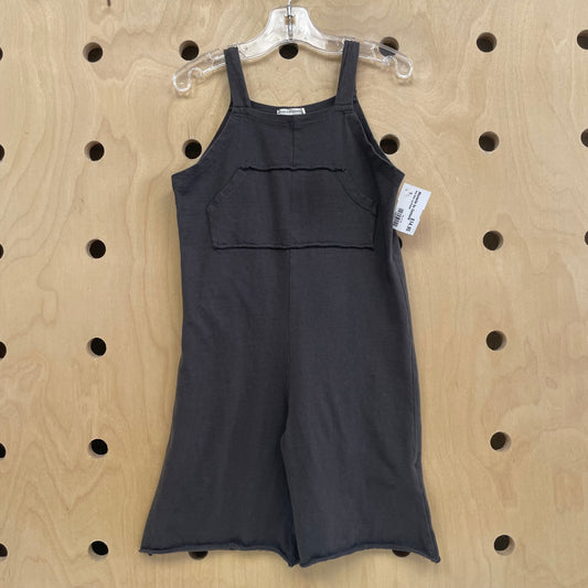 Grey Wide Leg Romper