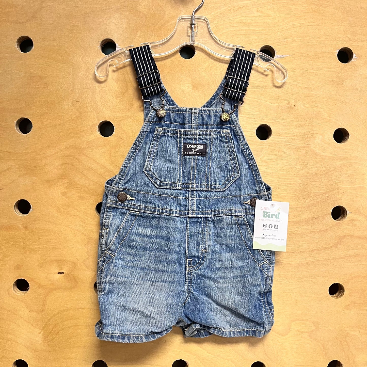 Denim Shortalls