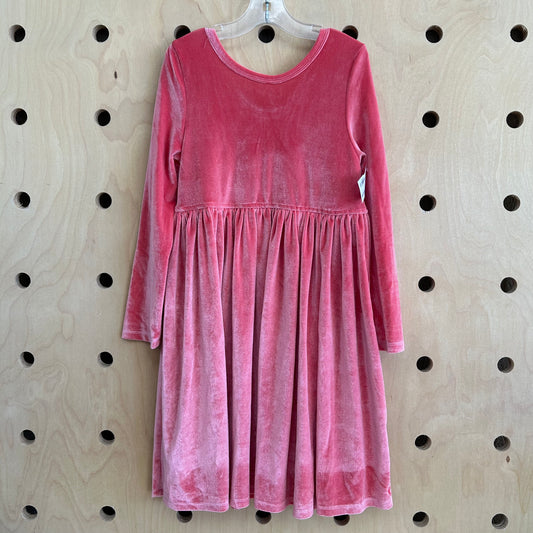 Pink Velour Dress