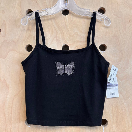 Black Butterfly Cami Tank NEW!