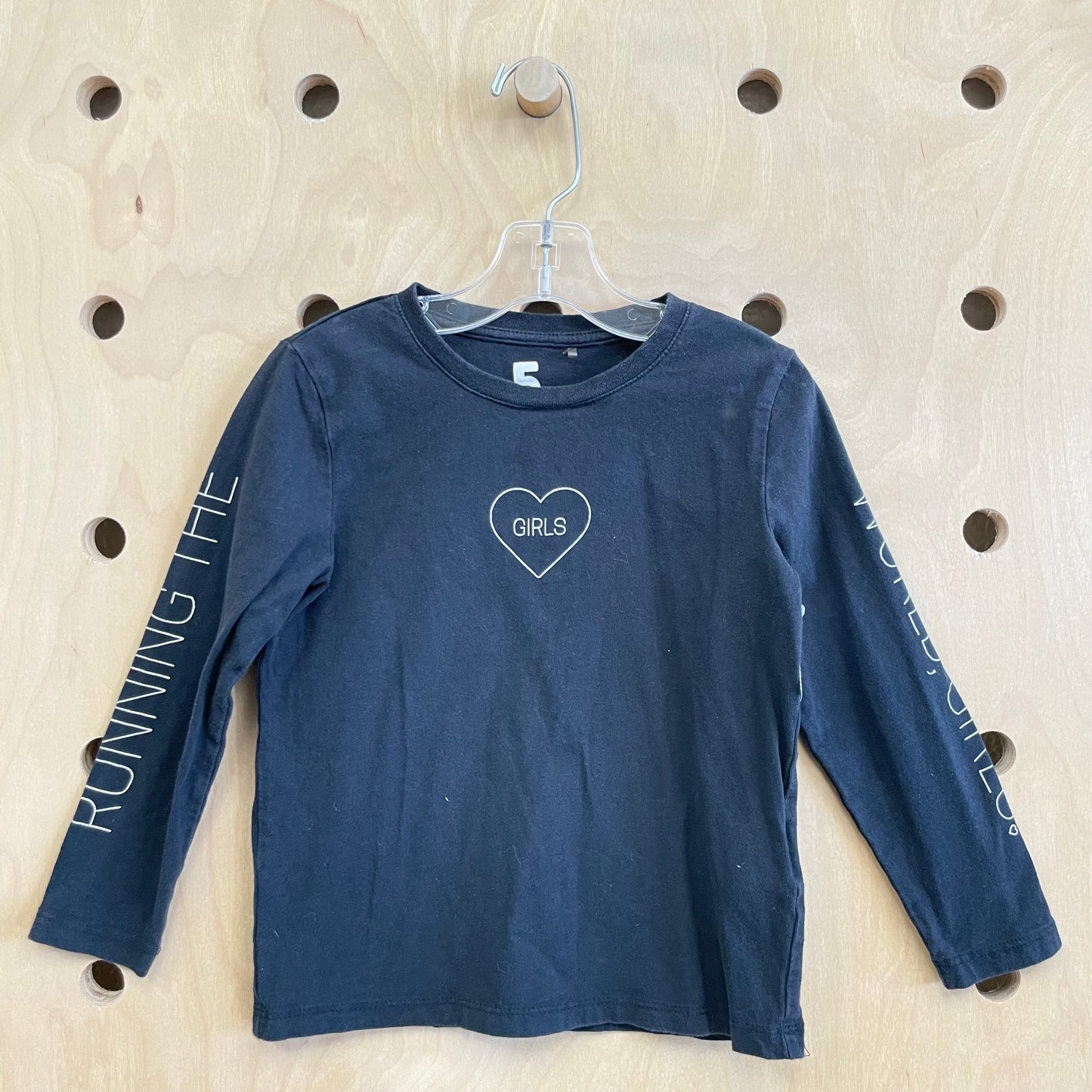 Black Girls Running the World LS Tee