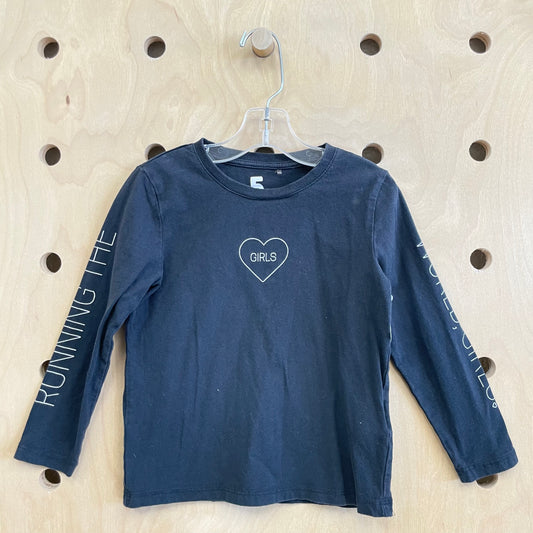 Black Girls Running the World LS Tee