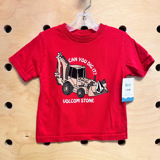 Red 'Can You Dig It?' Tee