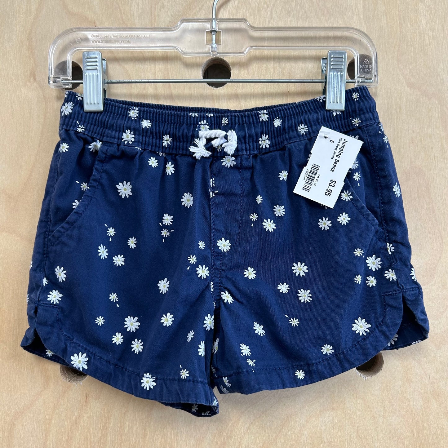 Blue Daisy Shorts