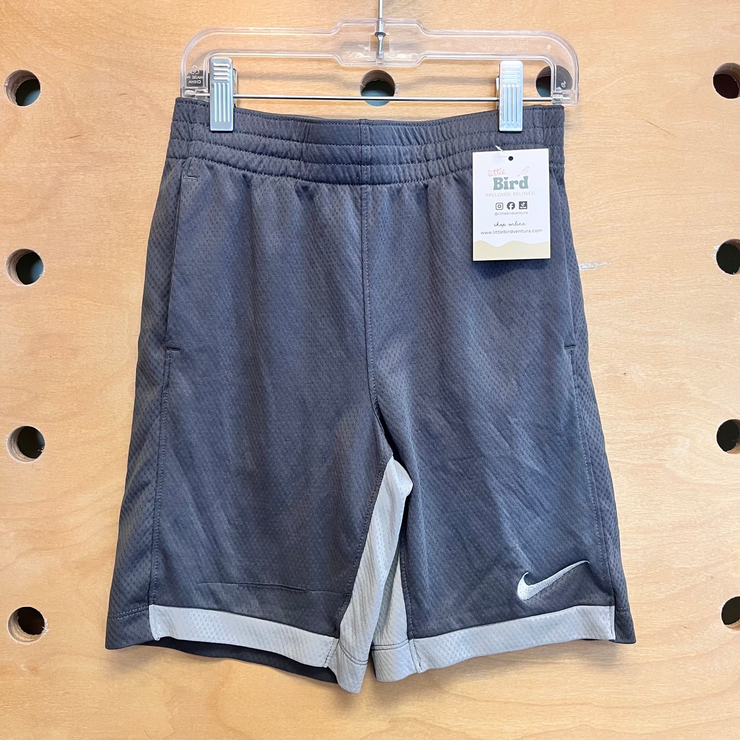 Grey Mesh Dri-Fit Shorts