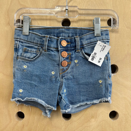 Denim Daisy Shorts