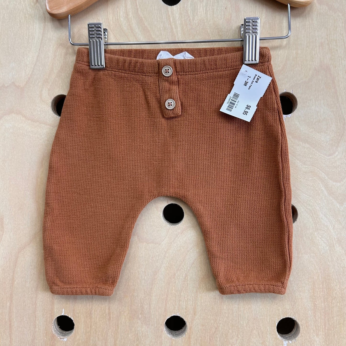 Brown Knit Pants