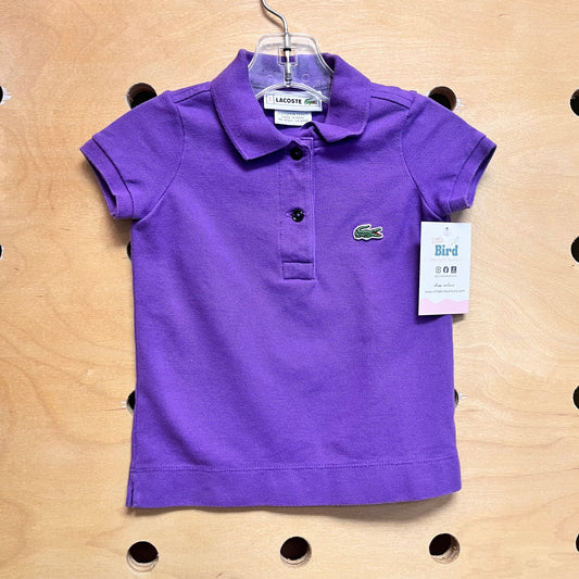 Purple Crocodile Polo