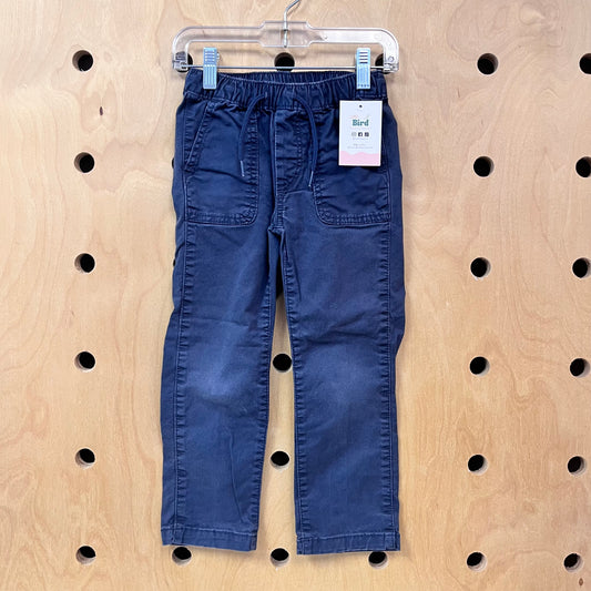 Blue Drawstring Pants