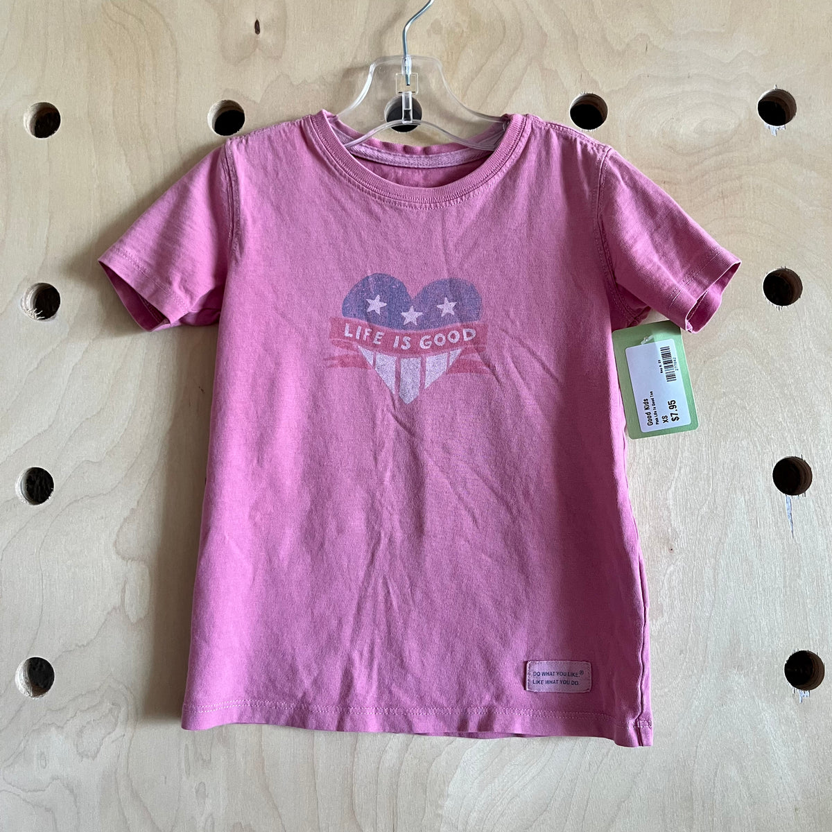 Pink Life Is Good Tee