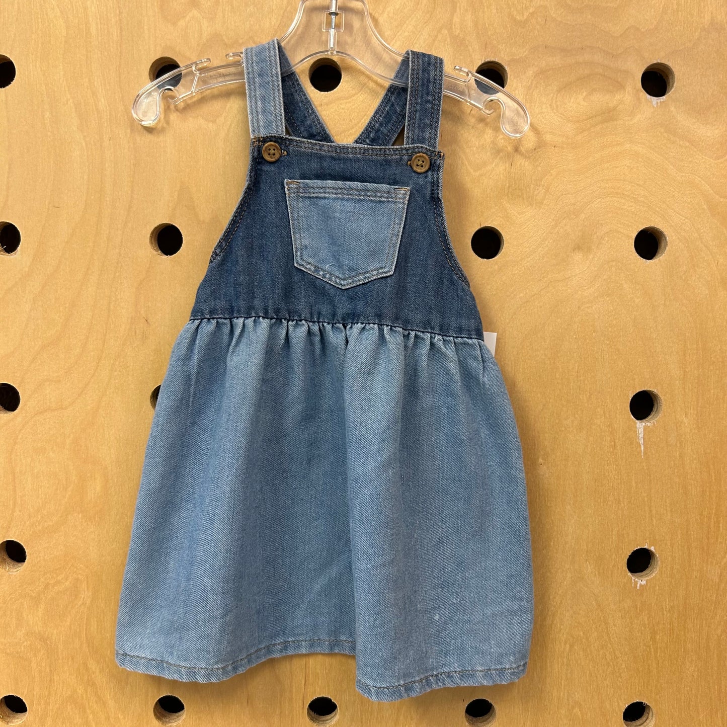 Denim Jumper Dress