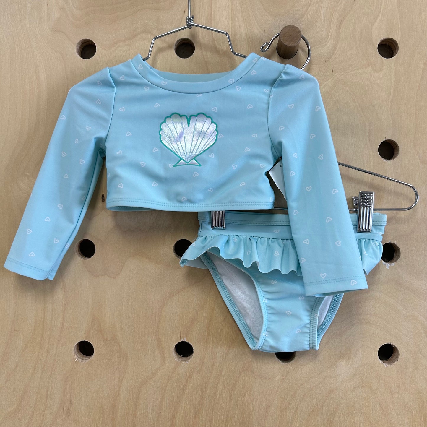 Blue Seashell 2pc. Swimsuit