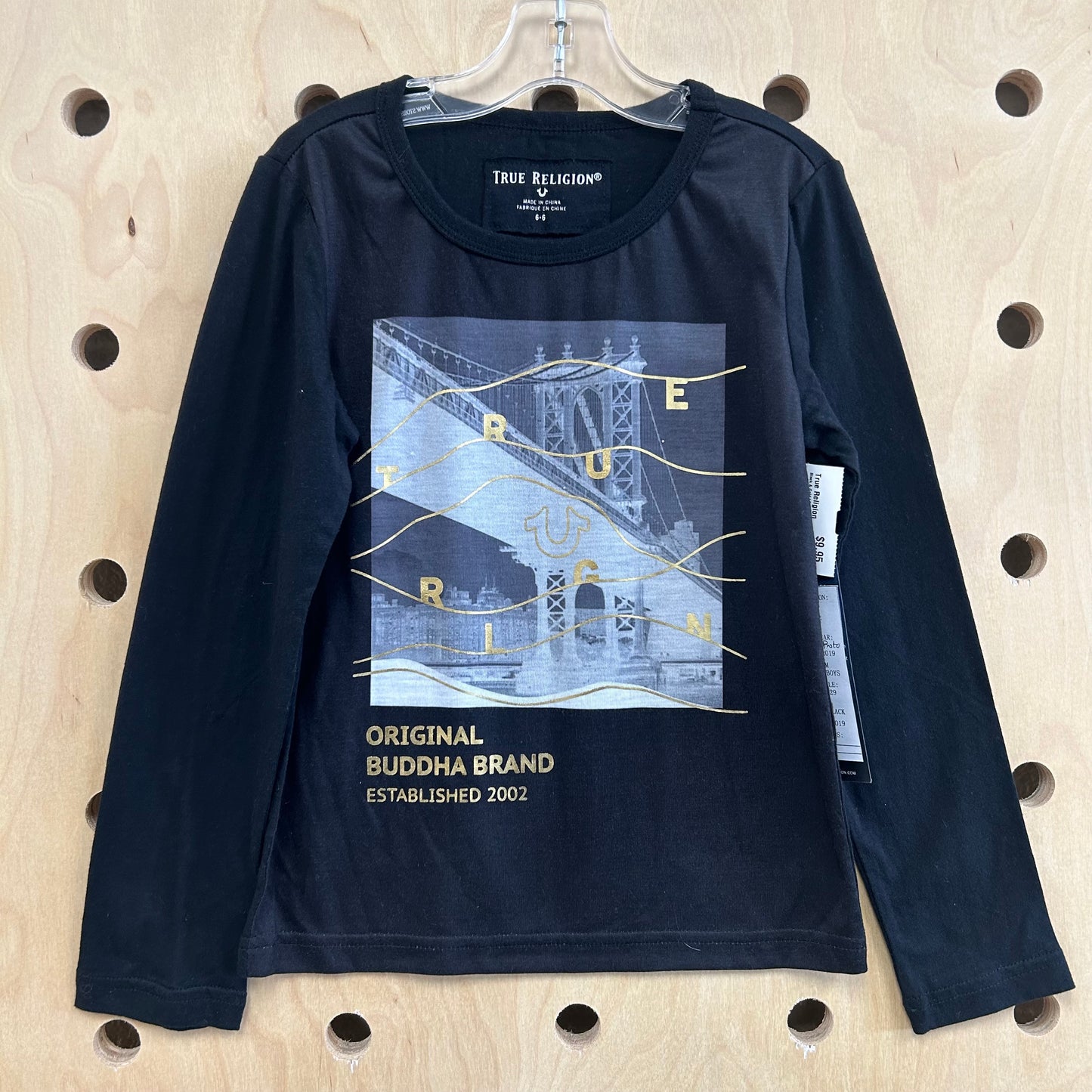 Black & Gold LS Tee NEW!