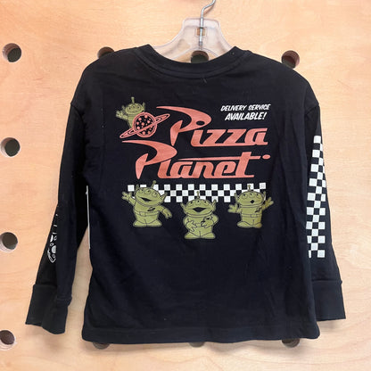Black Pizza Planet Tee
