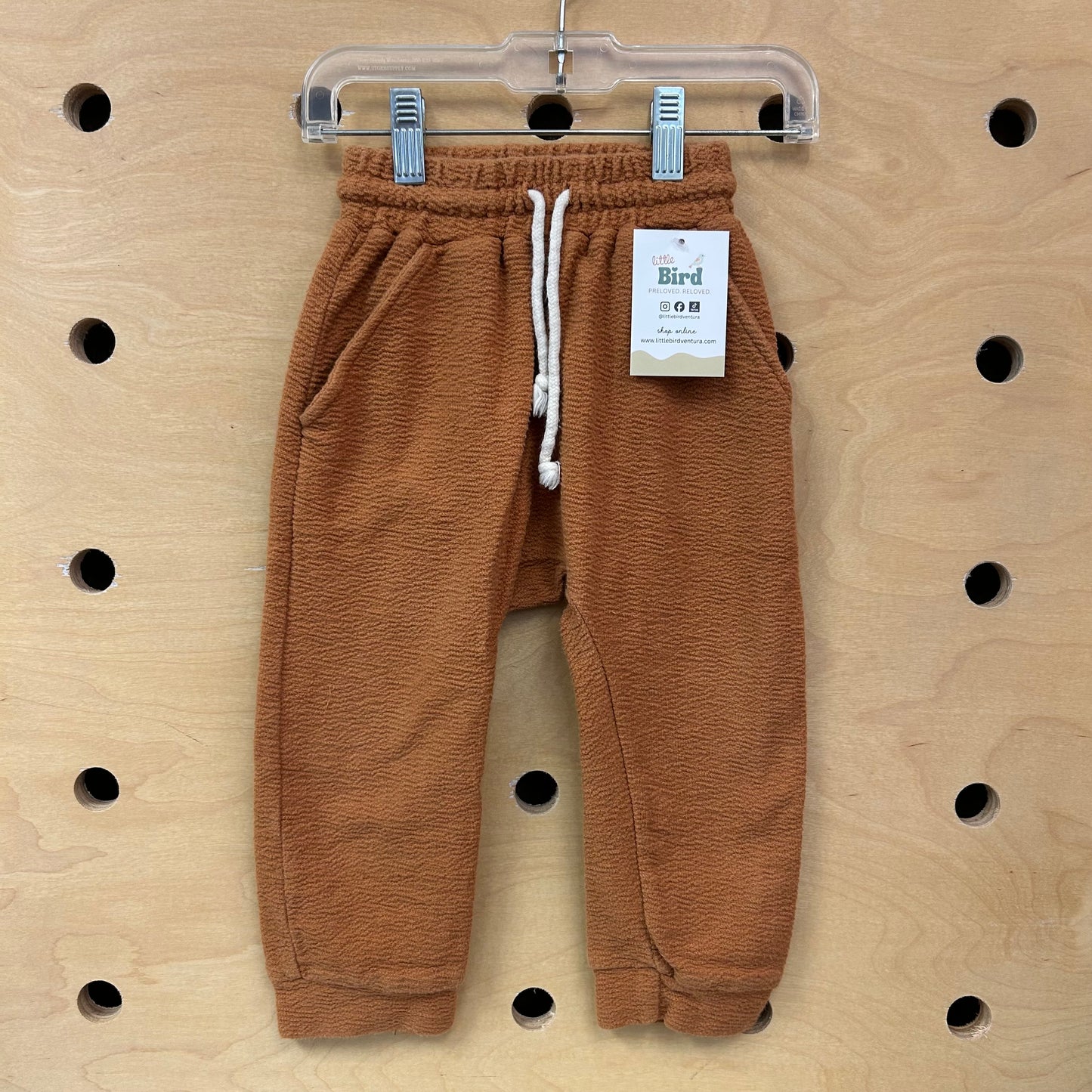 Apricot Drawstring Joggers