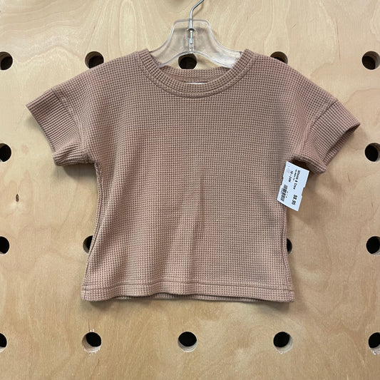 Tan Waffle Tee