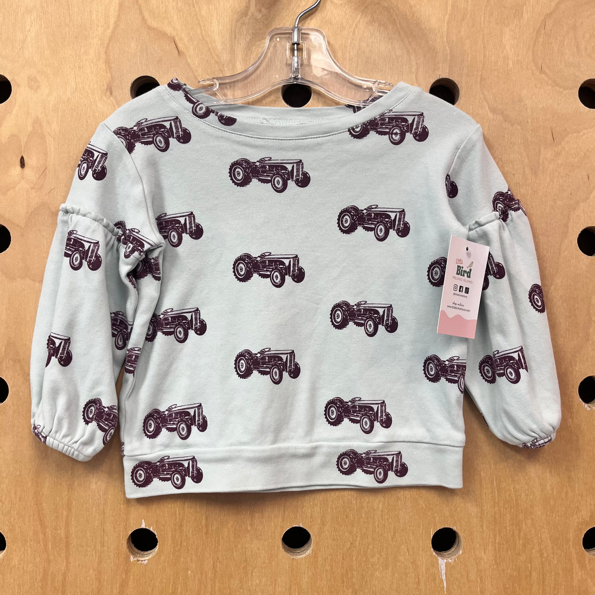 Organic Baby Blue Plum Tractor LS