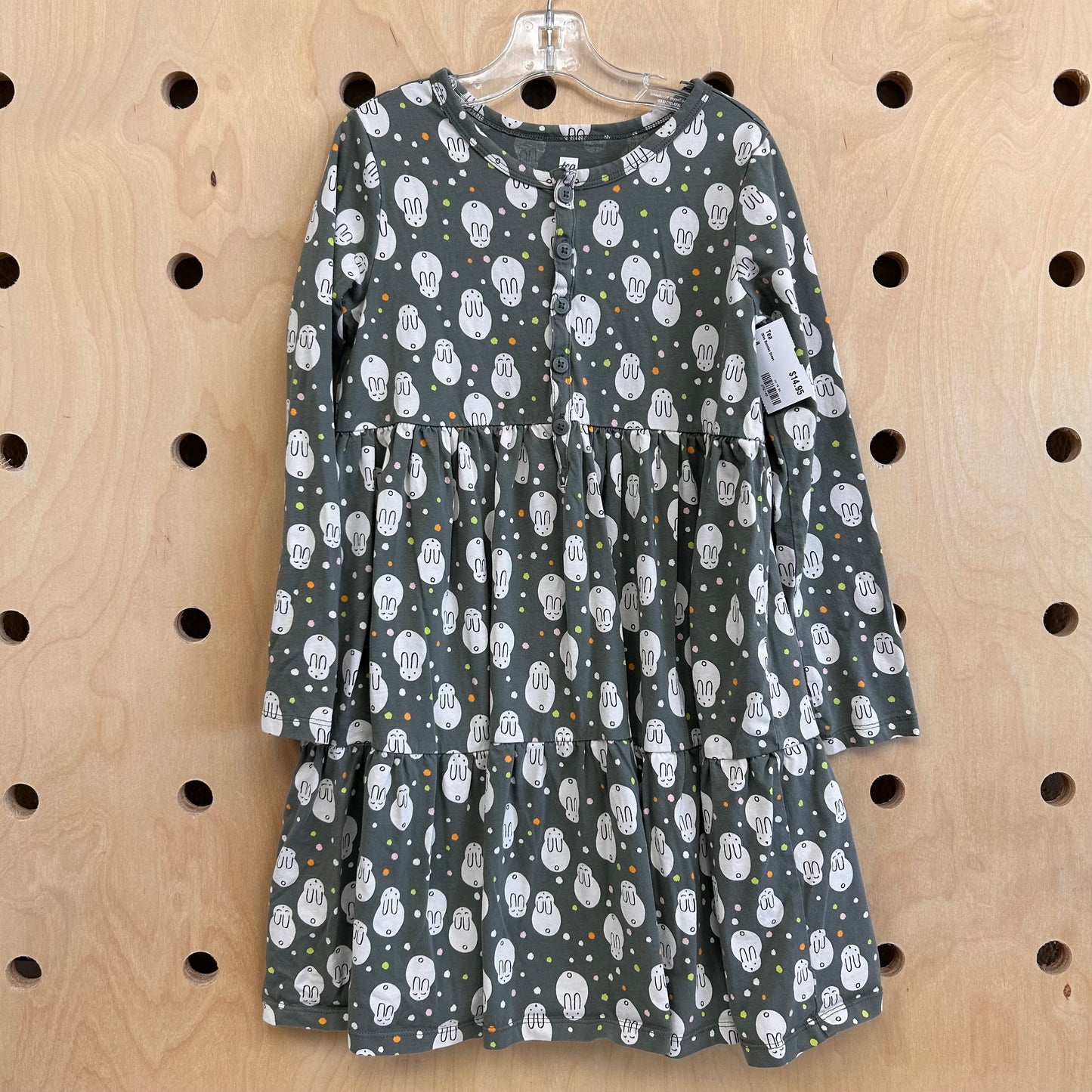 Olive Bunnies Dress