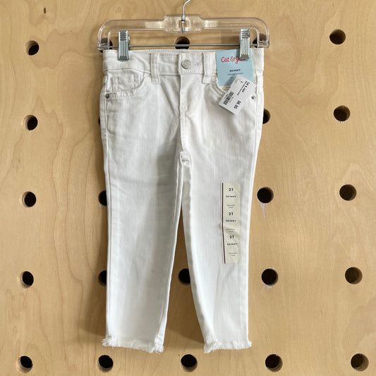 White Skinny Denim NEW!