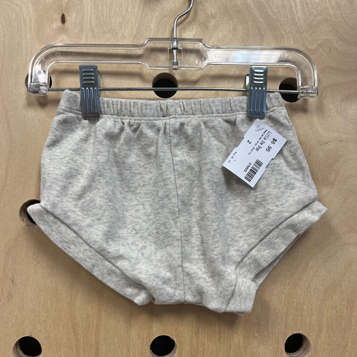 Heathered Grey Shorties