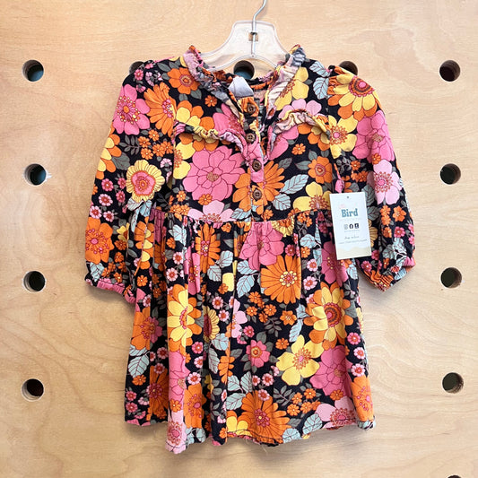 Black Floral Dress