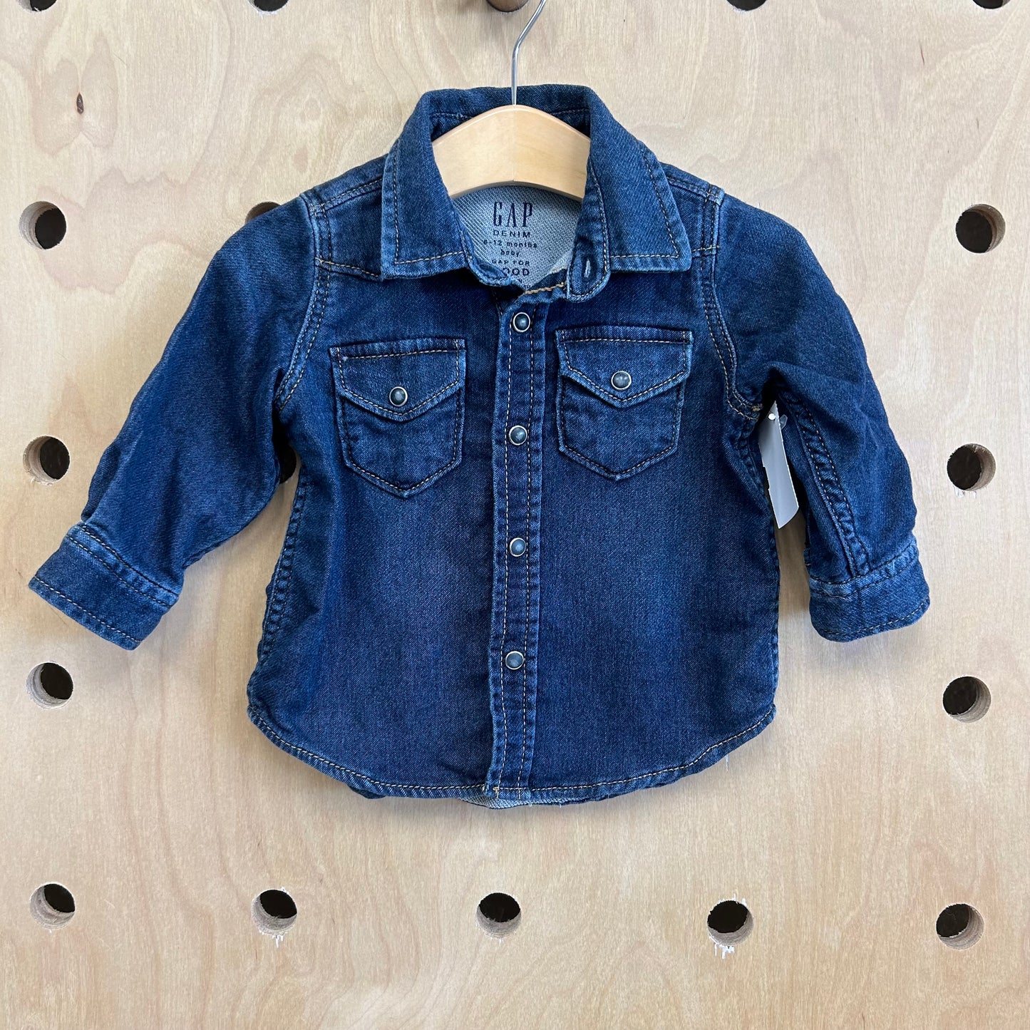 Denim Snap LS Shirt